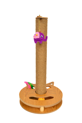 Flip - Kedi Desenli Oyun Konsollu Tırmalama Flip - Kedi Desenli Oyun Konsollu Tırmalama
