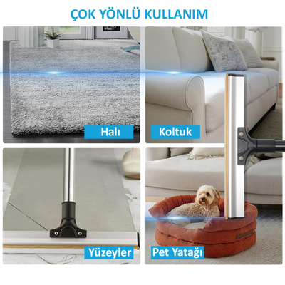Kedi-Köpek Fonksiyonel Tüy Temizleme Fırçası - Thumbnail