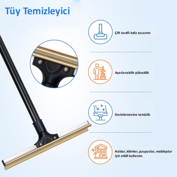 Kedi-Köpek Tüy Toplayıcı (İki Yüzü Bakır)