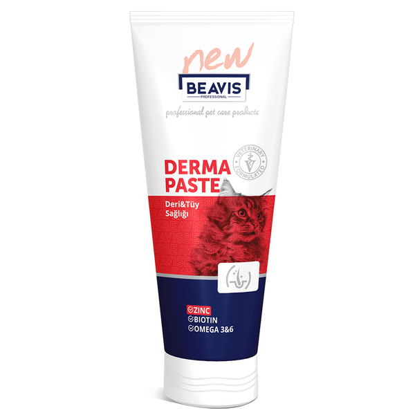 Kediler için Deri & Tüy Sağlığını Destekleyen Macun 85 ml-6 Adet Kediler için Deri & Tüy Sağlığını Destekleyen Macun 85 ml-6 Adet