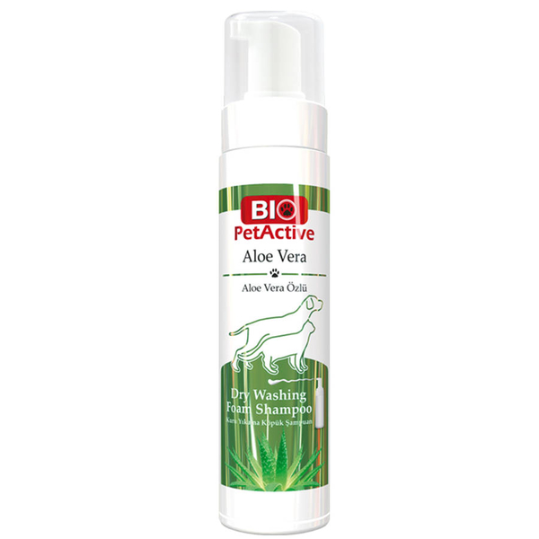 Bio PetActive Köpük Şampuan Aloevera 200 ml Bio PetActive Köpük Şampuan Aloevera 200 ml