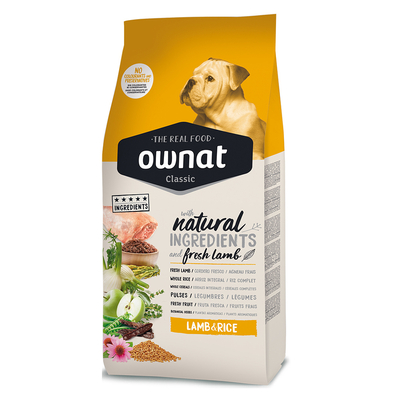 Ownat - Ownat 12 kg Kuzulu&Pirinçli Classic Adult Köpek Maması Ownat - Ownat 12 kg Kuzulu&Pirinçli Classic Adult Köpek Maması