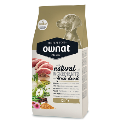 Ownat - Ownat 12 kg Ördekli Classic Adult Köpek Maması Ownat - Ownat 12 kg Ördekli Classic Adult Köpek Maması