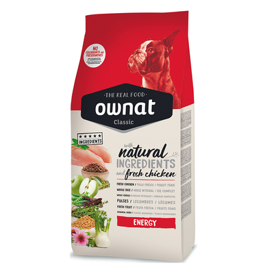 Ownat - Ownat 12 kg Tavuklu Classic Energy Adult Köpek Maması Ownat - Ownat 12 kg Tavuklu Classic Energy Adult Köpek Maması