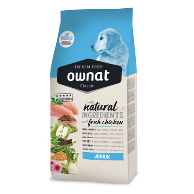 Ownat - Ownat 12 kg Tavuklu Classic Junior Köpek Maması Ownat - Ownat 12 kg Tavuklu Classic Junior Köpek Maması