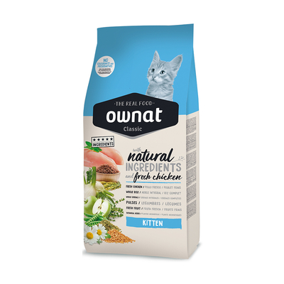 Ownat - Ownat 1,5 kg Classic Yavru Tavuklu Kedi Maması Ownat - Ownat 1,5 kg Classic Yavru Tavuklu Kedi Maması