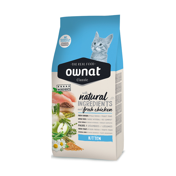 Ownat 1,5 kg Classic Yavru Tavuklu Kedi Maması Ownat 1,5 kg Classic Yavru Tavuklu Kedi Maması
