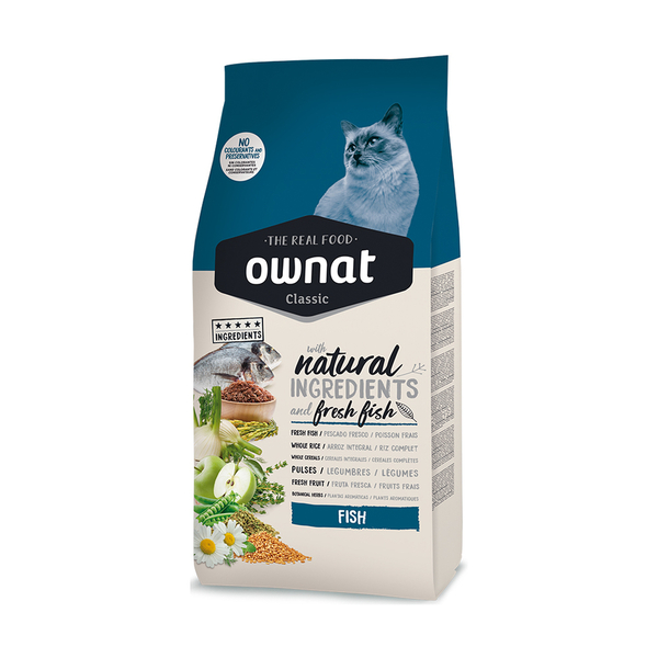 Ownat 1,5 kg Classic Yetişkin Balıklı Kedi Maması Ownat 1,5 kg Classic Yetişkin Balıklı Kedi Maması
