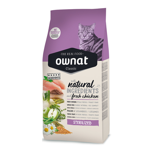 Ownat 4 kg Sterilised Tavuklu Kedi Maması Ownat 4 kg Sterilised Tavuklu Kedi Maması