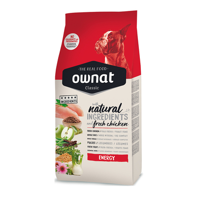 Ownat - Ownat 4 kg Tavuklu Classic Energy Adult Köpek Maması Ownat - Ownat 4 kg Tavuklu Classic Energy Adult Köpek Maması