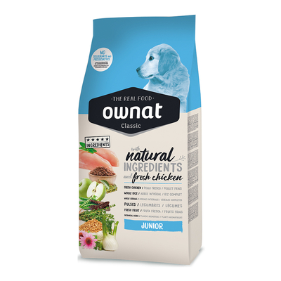 Ownat - Ownat 4 kg Tavuklu Classic Junior Köpek Maması Ownat - Ownat 4 kg Tavuklu Classic Junior Köpek Maması