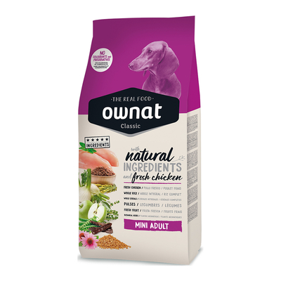 Ownat - Ownat 4 kg Tavuklu Classic Mini Adult Köpek Maması Ownat - Ownat 4 kg Tavuklu Classic Mini Adult Köpek Maması