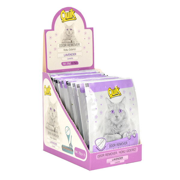 QUIK Koku Giderici Lavantalı 25 gr - 15 Adet QUIK Koku Giderici Lavantalı 25 gr - 15 Adet