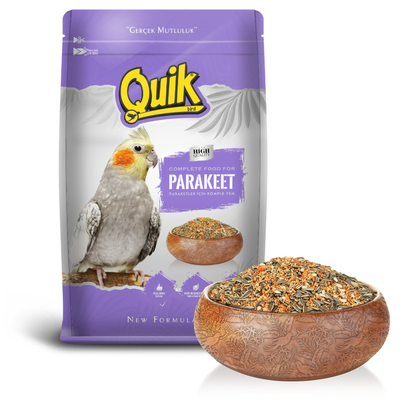 Quik - Quik Paraket Yemi 750 gr 6'lı Quik - Quik Paraket Yemi 750 gr 6'lı
