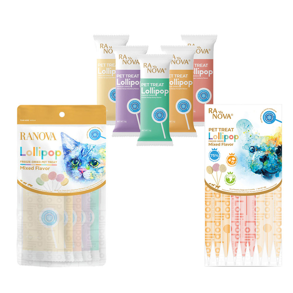 Ranova Kedi-Köpek Lolipop Seti - NİSAN