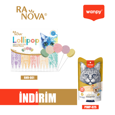Wanpy - Ranova Lolipop ve Wanpy Krema Seti - MAYIS