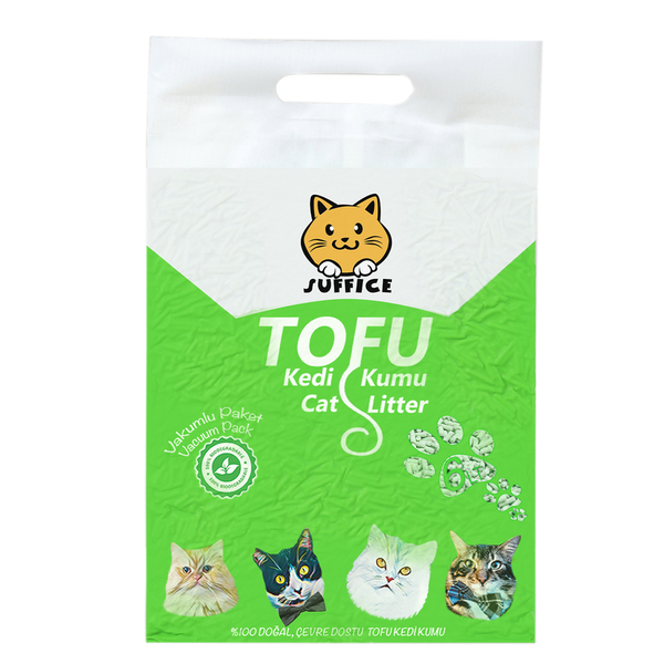 Tofu Kedi Kumu 6 Lt - 6 Adet Tofu Kedi Kumu 6 Lt - 6 Adet