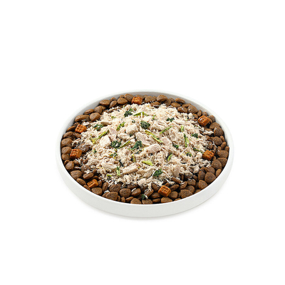 Wanpy Dondurularak Kurutulmuş Fluffy Toppers - Ördek, Brüksel ve Kara Lahana - 30g - Thumbnail