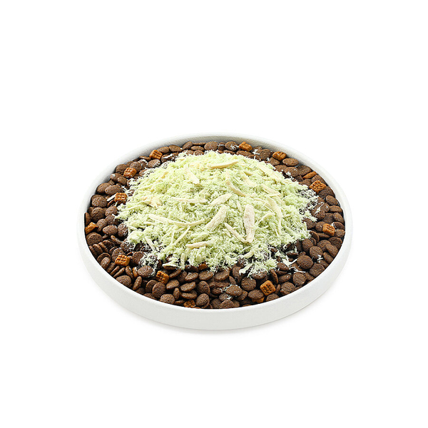 Wanpy Dondurularak Kurutulmuş Fluffy Toppers – Tavuk & Kedi Otu - 30g