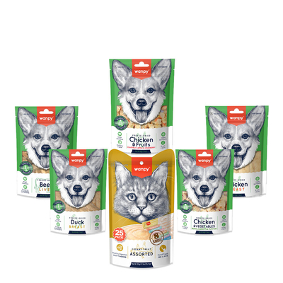 Wanpy - Wanpy Freeze Dried Ödül Seti - MART