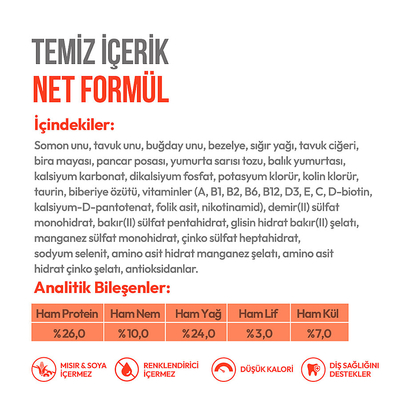 Wanpy Kedi Crunch Ödül Somon & Havyar 60g - 10'lu - Thumbnail