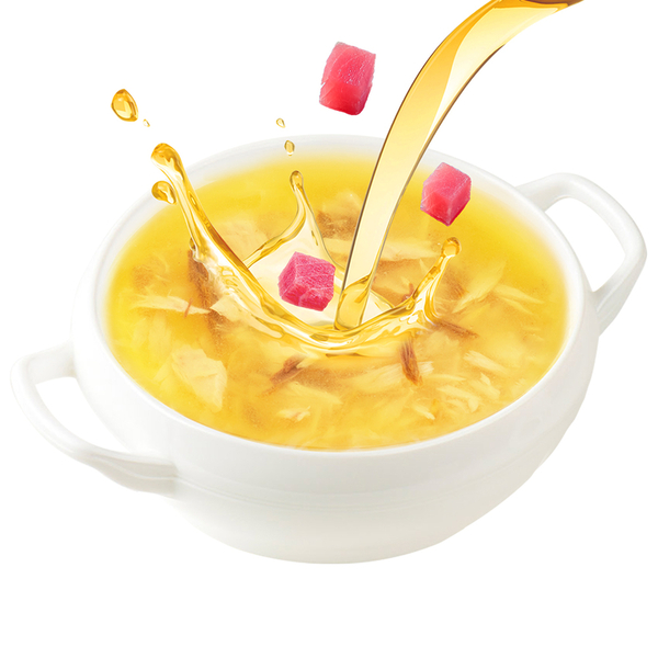 Wanpy Kediler için Ton Balığı Eti Çorbası 50g x12 Adet Wanpy Kediler için Ton Balığı Eti Çorbası 50g x12 Adet