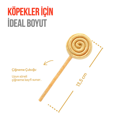 Wanpy Köpekler İçin Dondurularak Kurutulmuş Lolipop - Balkabaklı - 6 g*10'lu - Thumbnail