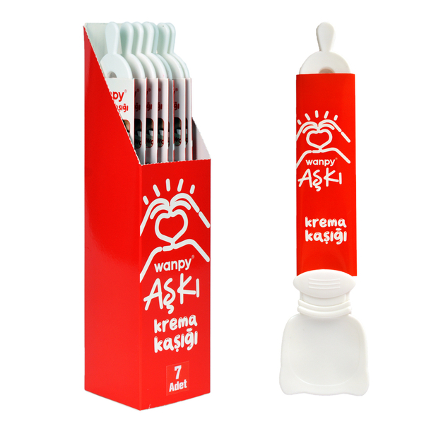 Wanpy Krema Kaşığı - 7 Adet Wanpy Krema Kaşığı - 7 Adet