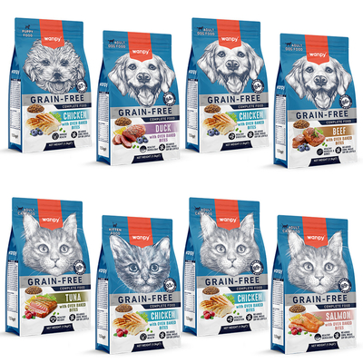 Wanpy Kuru Mama Lansman Seti 24 Adet_Standlı - Thumbnail